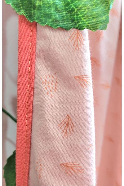 Alpar Tekstil Cotton Soft Double Layer Combed Baby Girl-Boy Swaddle Blanket Outlet/orange