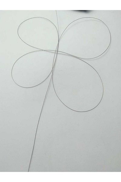Eskişehir hobi sanat 0,2 mm 30 μέτρα κλωστή χάντρες προσευχής Αντίκα καφέ χρώμα (πιο λεπτή κλωστή χάντρες προσευχής)