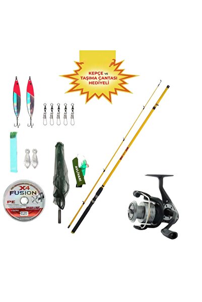 Avlivari Alesta Spinner 270 – Okuma Revenger 40 Olta Makinası Tam Takım Lüx U...