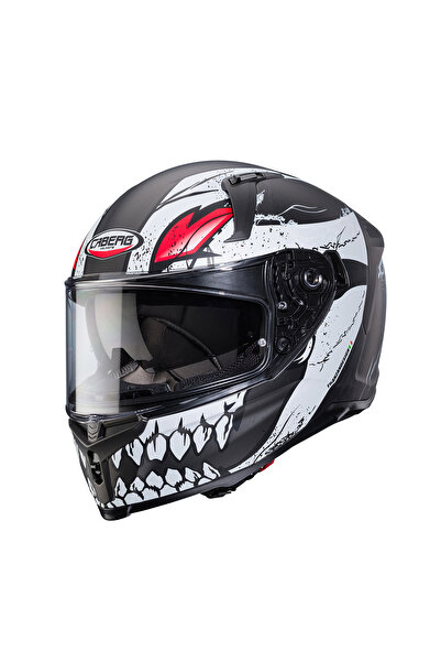 Caberg AVALON X PUNK MAT GREY-WHITE-RED