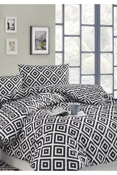 Sheri Home Sheri Basic Διπλό Παπλωματοθήκη - 200cm x 220cm, 100% Βαμβάκι