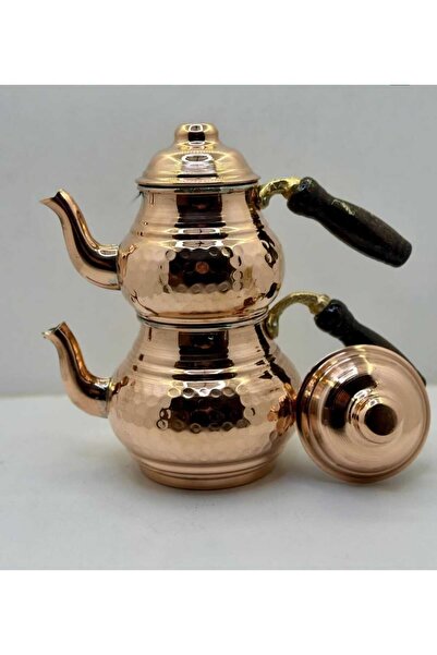 Yıldız çelik Bakır Çekiç Dövme Küçük Çaydanlık