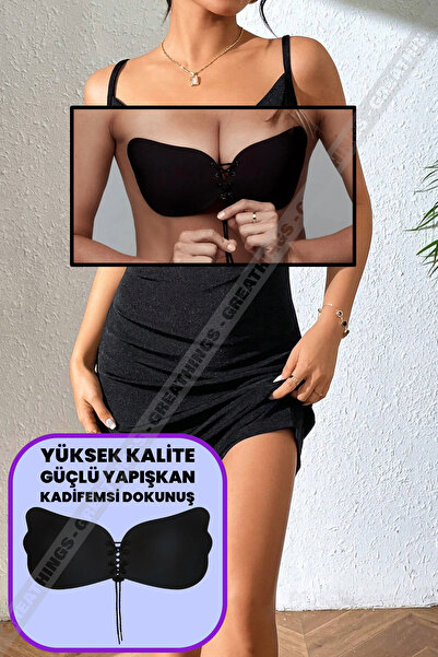 Greathings Askısız Yapışkanlı Sütyen Dikleştirici Dolgunlaştırıcı Toparlayıcı...