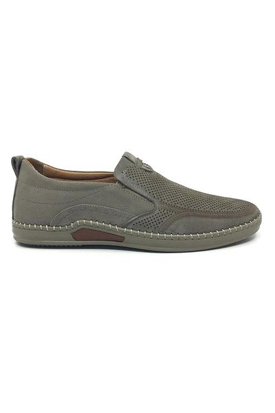 Taşpınar Ayakkabı Taşpınar 100% Leather Orthopedic Men's Summer Comfortable Daily Sandal Shoes 40-44