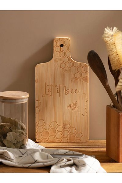 LC Waikiki Wooden Presentation and Cutting Board 15x15 Cm