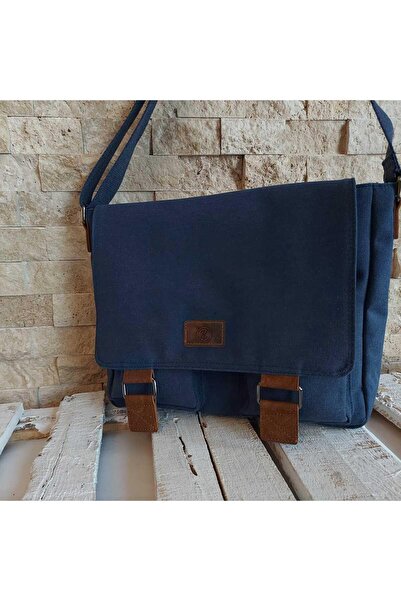 QUB CLUB Geantă unisex din pânză, impermeabilă, pentru poștaș, pentru școală de afaceri, pentru laptop (GANTĂ DE MÂNĂ CU CADOU)