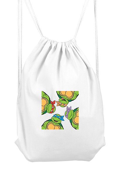 herotasarım Αθλητικό σακίδιο πλάτης Ninja Turtle - bll4473