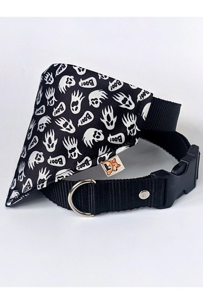 UTDpet Boo Dog Collar with Scarf