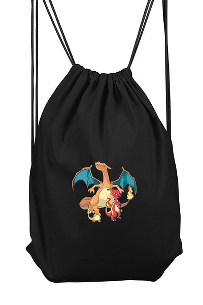 herotasarım Αθλητικό σακίδιο πλάτης Pokemon Charmander - BLL4798