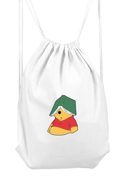 herotasarım Αθλητικό σακίδιο πλάτης Winnie Bear - Bll4960