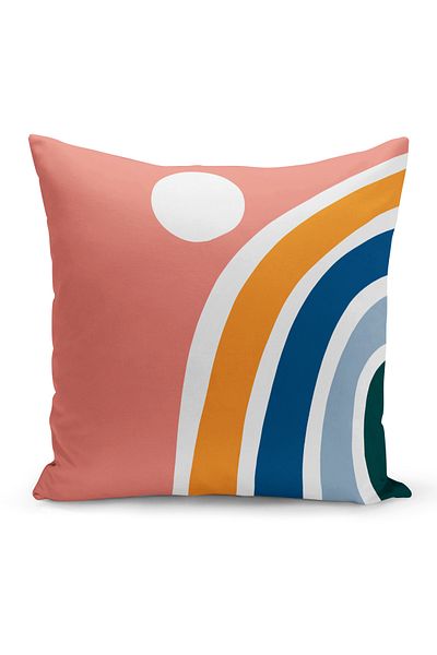 Bertille Home Set de 4 huse de pernă pentru copii, imprimate digital, cu două fețe