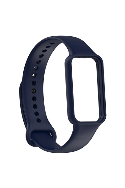 İncisoft Xiaomi Mi Band 8 Active Uyumlu Silikon Yüksek Kalite Spor Kordon Kayış
