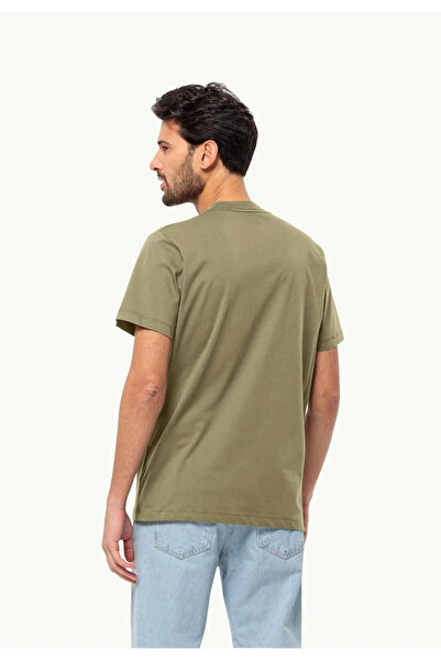 Jack Wolfskin Ανδρικό μπλουζάκι Essential T ΜΑΥΡΟ ΑΝΔΡΙΚΟ ΜΠΛΟΥΖΑ 1808382TR