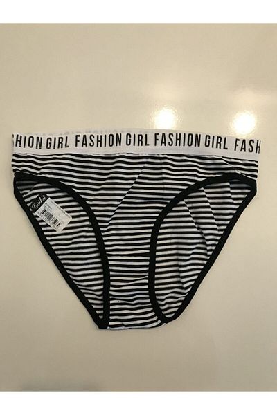 Tutku Γυναικεία Σλιπ μπικίνι FASHION GIRL με σχέδιο 12 Συσκευασία