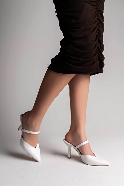 Buem Pantofi de damă cu toc cu bretele la spate