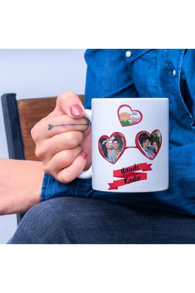 Hediye Vakti كوب مخصص للعشاق "Let's Age Together