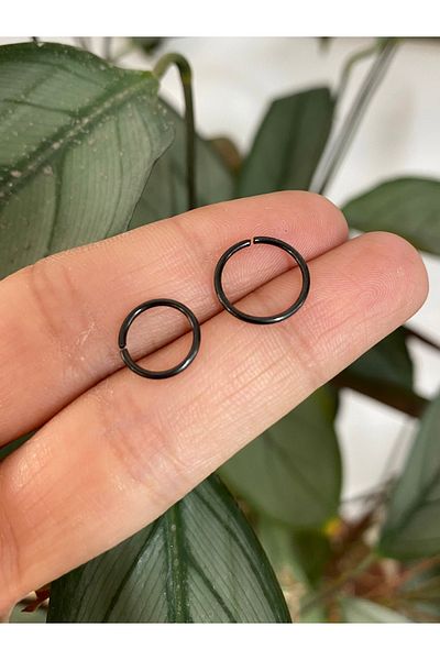 Karınca Piercing Helix Daith Rook Septum - Steel Ear and Nose Speed Ant Piercing Earrings
