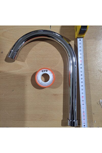 GERMANY EVİYE BATARYA BORUSU KUĞU BASTON TİP TEFLON BANT HEDİYELİ