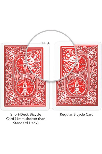 Bicycle Magic Short Deck - Red Deck
