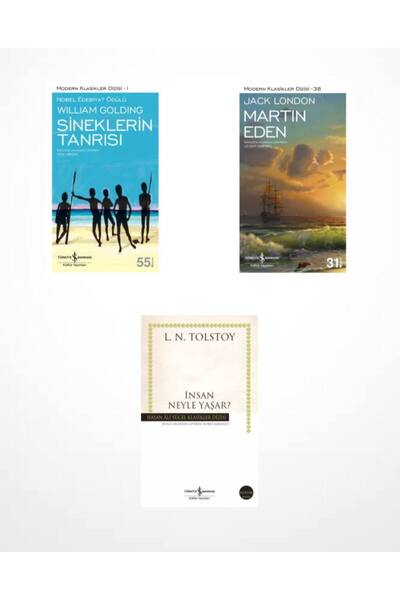 TÜRKİYE İŞ BANKASI KÜLTÜR YAYINLARI Sineklerin Tanrısı (William Golding) - Ma...