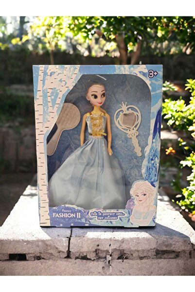 Efe Frozen Karakterli Oyuncak Bebek Seti - Tarak ve Ayna Aksesuarlı