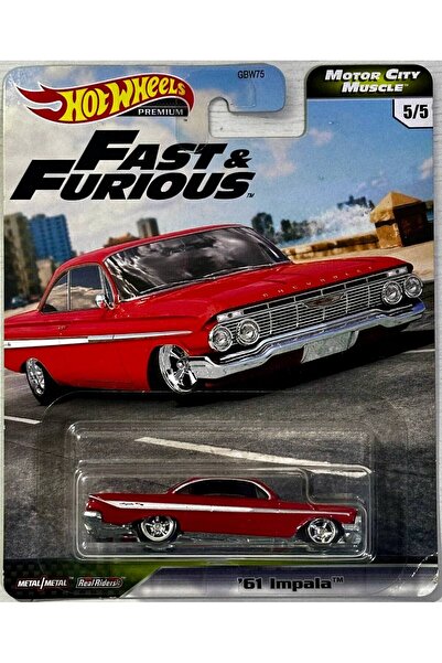 HOT WHEELS HotWheels 61 impala Chevrolet - Premium Fast Furious Serisi - 1/64...