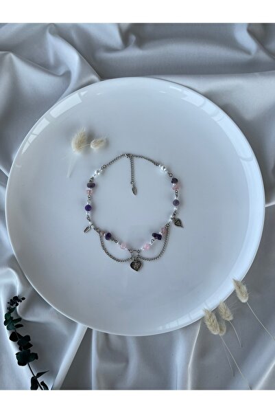 Lullaby Ametist-Pembe Kuvars Aesthetic Soft Vibes Vintage Fairycore Y2k Goth ...