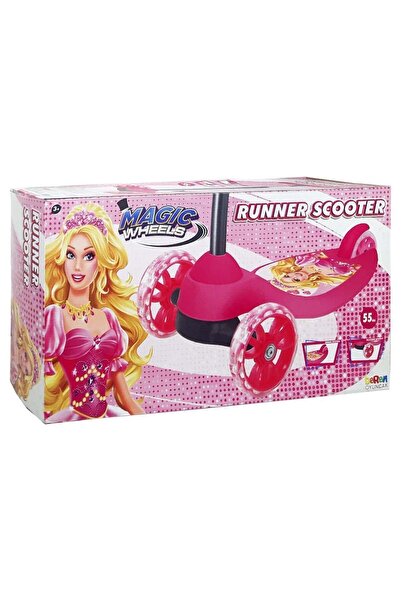 Genel Markalar 3 Runner Scooter Pembe Kız BRN-2354 2+ Yaş Çok Renkli