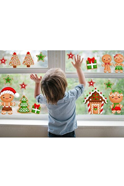KanvasSepeti Коледни бисквитки - стикер за стена за бебешка и детска стая R