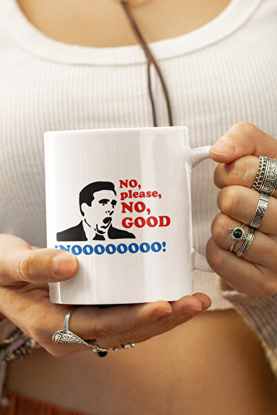 qoeuyl boutique كوب مطبوع عليه عبارة "No Please No The Office" من مايكل سكوت