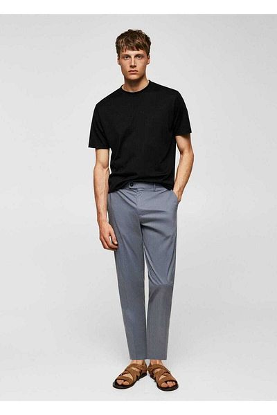 MANGO Man Mercerizovaná košile Regular Fit