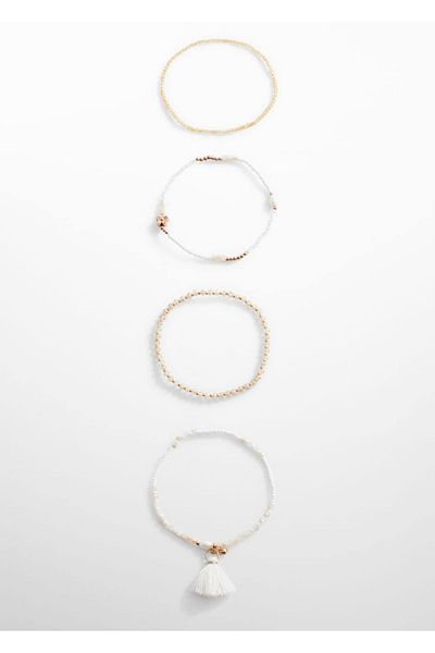 MANGO Kids Gold-Colored Bangle for Kids