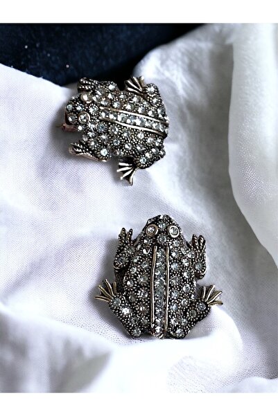 FAYRA ACCESSORIES Kurbağa Figür Küpe