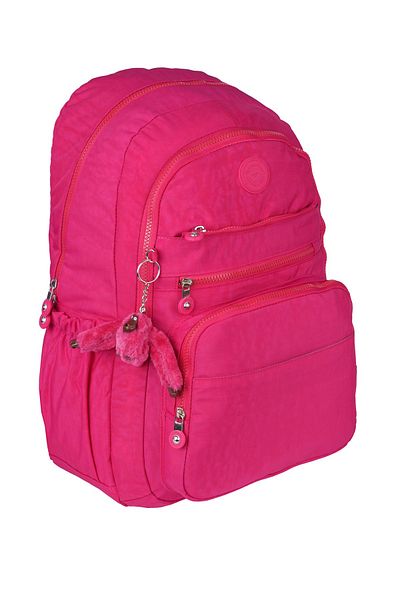 RKY SERENITY Relaxion 7 Compartments Large Internal Volume Waterproof Crinkle Fabric School Daily Use Backpack