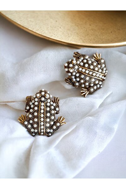 FAYRA ACCESSORIES أقراط على شكل ضفدع