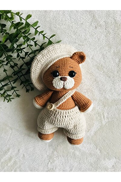 ev atölyem Amigurumi Şapkalı Ayıcık