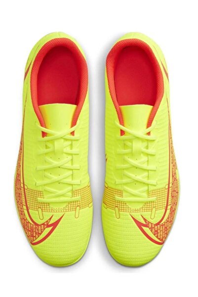 Nike Mercurıal Vapor 14 Clup FG/Mg Men's Yellow Multi-Floor Cleats (Slim Fit)