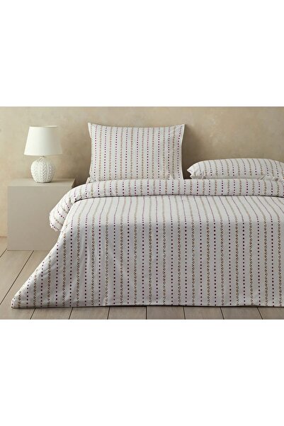 English Home Σετ Παπλωματοθήκης Folk Blossom Single Φούξια 160 x 220 cm