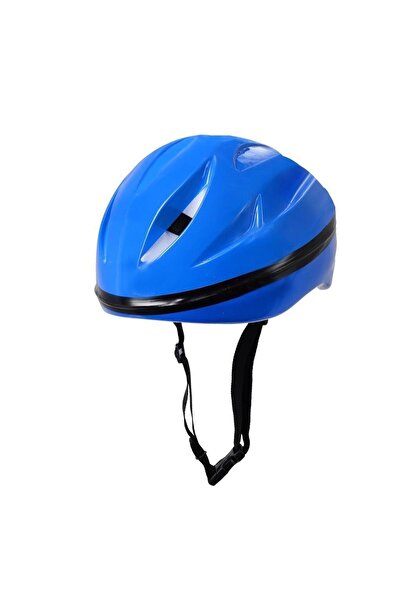 MEDITERIAN Mavi Çocuk Kask Bisiklet Scooter Kaykay Paten Koruyucu Kask Scoote...