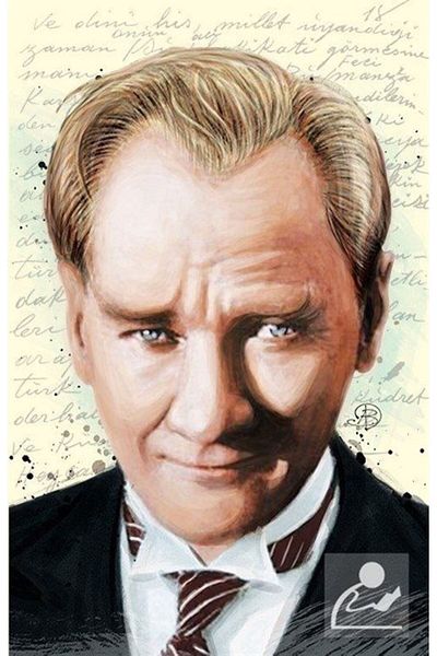 Aylak Adam Hobi Atatürk 1 - Soft Cover Notebook
