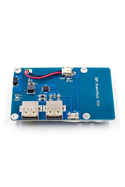 Raspberry Pi 3 Güç Kaynağı Modülü (LCD EKRAN IÇİN ÇİFT USB'Lİ)