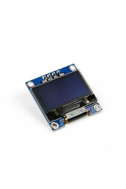 TLS Robotik 0.96 inç 128x64 SSD1306 12864 4 Pin I2C OLED Ekran Modülü (Sarı/Mavi)