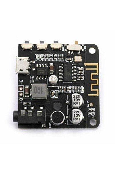 TLS Robotik Bt5.0 Pro Bluetooth Ses Alıcı Kartı Bluetooth 5.0 Mp3 Modülü Pro (mikrofonlu)