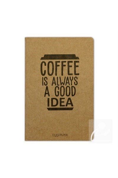 ELAS PAPER Coffee Flat Twins (Set de 2 caiete)