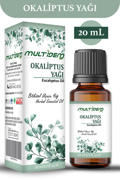 multidem زيت الأوكالبتوس العطري 20 مل