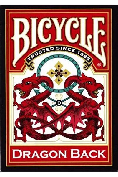 Bicycle |   Dragon Back Red Game Card