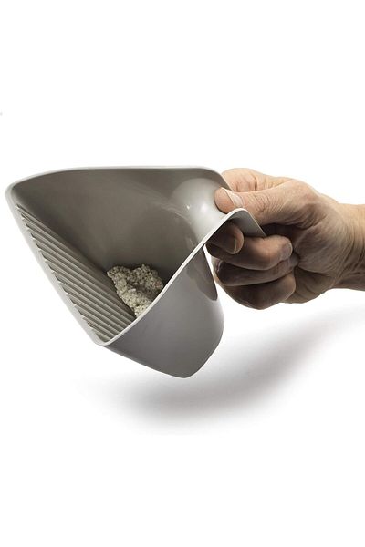Petfolk Cat Litter Cleaning Shovel (Grey)