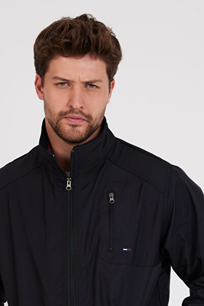 B.HE.Z Сезонно мъжко яке с подплата и вътрешен джоб със стояща яка