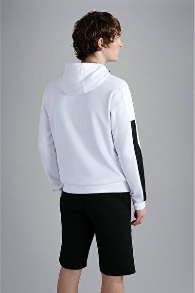 PAUL&SHARK MEN'S ZIPPED SWEATSHIRT C.W. COTTON