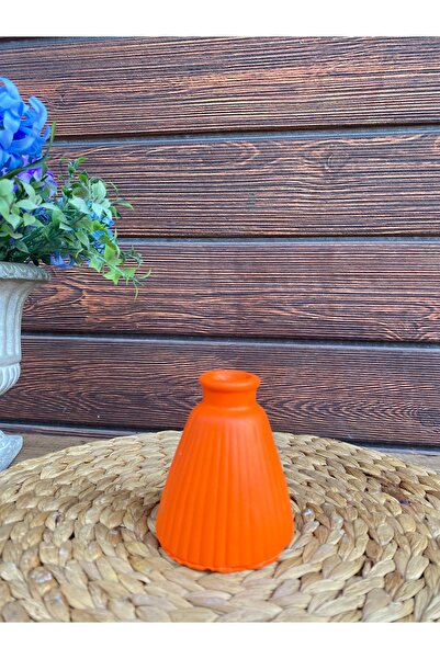 Hepsi Moda Iskandinav Vazo Turuncu Rengi 11 Farklı Model 10-16